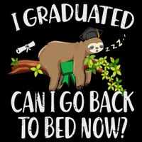 I Graduated Can I Go Back To Bed Now Graduation Wool Snapback Cap
