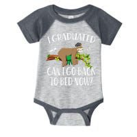 I Graduated Can I Go Back To Bed Now Graduation Infant Baby Jersey Bodysuit
