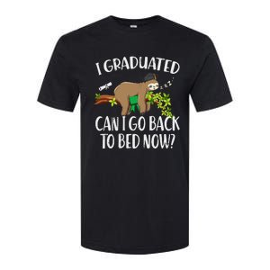 I Graduated Can I Go Back To Bed Now Graduation Softstyle CVC T-Shirt