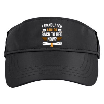 I Graduated Can I Go Back To Bed Now Adult Drive Performance Visor