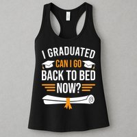 I Graduated Can I Go Back To Bed Now Womens Tank Top