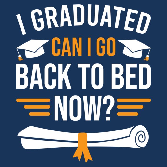 I Graduated Can I Go Back To Bed Now Infant Baby Jersey Bodysuit