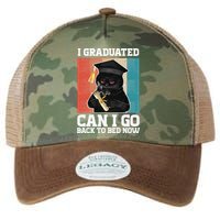 I Graduated Can I Go Back To Bed Now Legacy Tie Dye Trucker Hat
