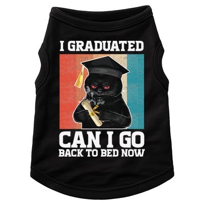 I Graduated Can I Go Back To Bed Now Doggie Tank