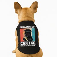 I Graduated Can I Go Back To Bed Now Doggie Tank