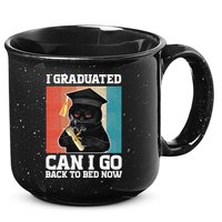 I Graduated Can I Go Back To Bed Now 15oz Campfire Ceramic Mug