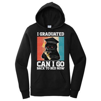 I Graduated Can I Go Back To Bed Now Women's Pullover Hoodie