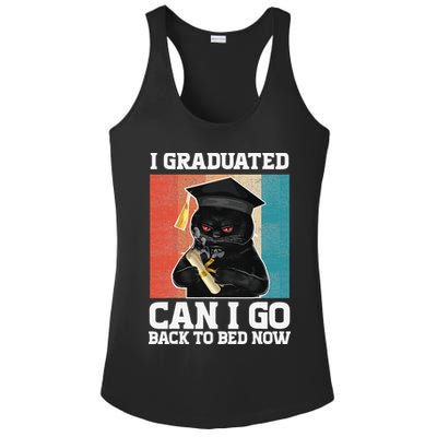 I Graduated Can I Go Back To Bed Now Ladies PosiCharge Competitor Racerback Tank