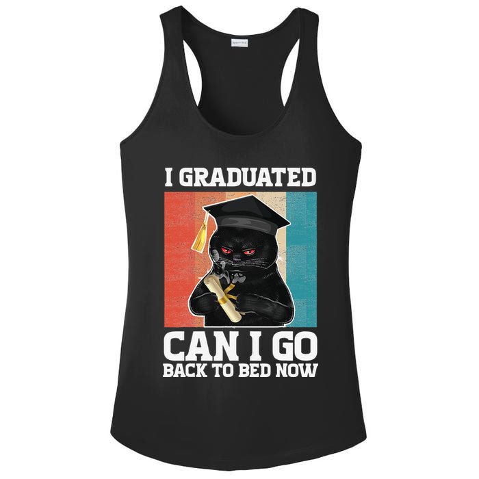 I Graduated Can I Go Back To Bed Now Ladies PosiCharge Competitor Racerback Tank