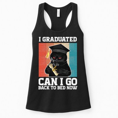 I Graduated Can I Go Back To Bed Now Womens Tank Top