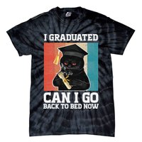 I Graduated Can I Go Back To Bed Now Tie-Dye T-Shirt