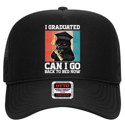 I Graduated Can I Go Back To Bed Now Trucker Hat