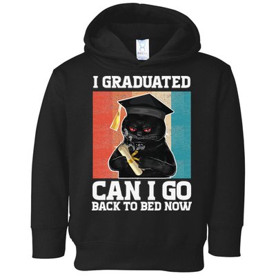 I Graduated Can I Go Back To Bed Now Toddler Hoodie