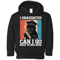I Graduated Can I Go Back To Bed Now Toddler Hoodie