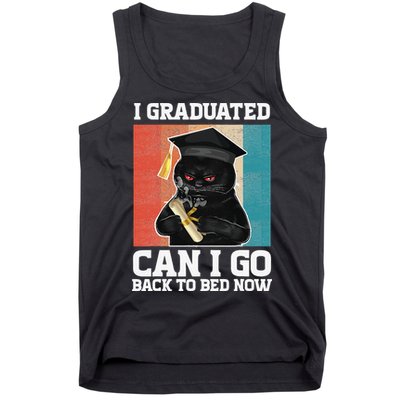 I Graduated Can I Go Back To Bed Now Tank Top