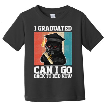 I Graduated Can I Go Back To Bed Now Toddler T-Shirt
