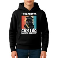 I Graduated Can I Go Back To Bed Now Kids Hoodie