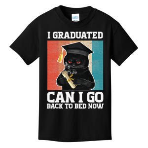 I Graduated Can I Go Back To Bed Now Kids T-Shirt