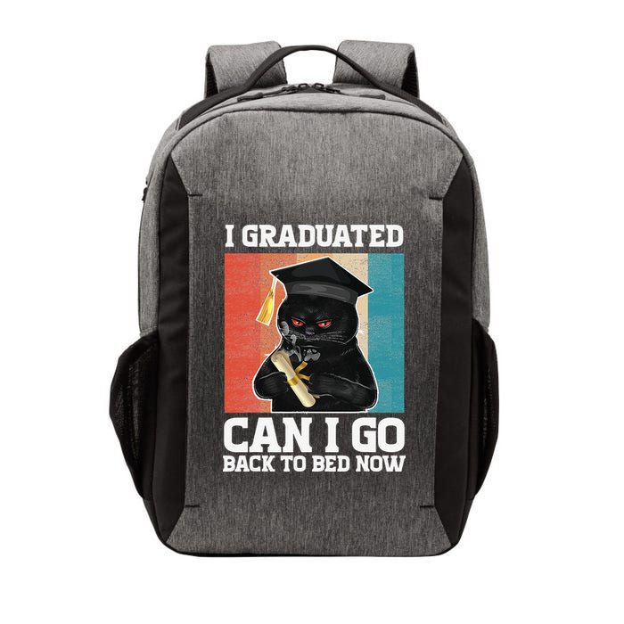 I Graduated Can I Go Back To Bed Now Vector Backpack