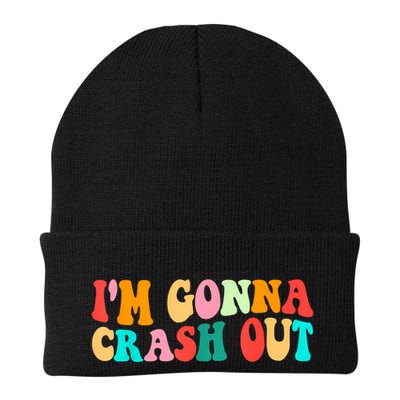 IM Gonna Crash Out Funny Humorous Meme Groovy Beanie