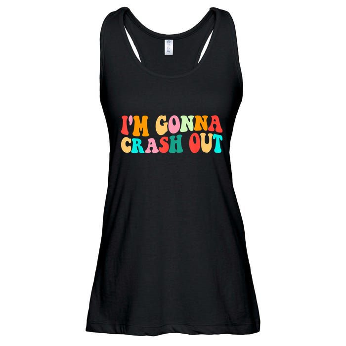 IM Gonna Crash Out Funny Humorous Meme Groovy Ladies Essential Flowy Tank