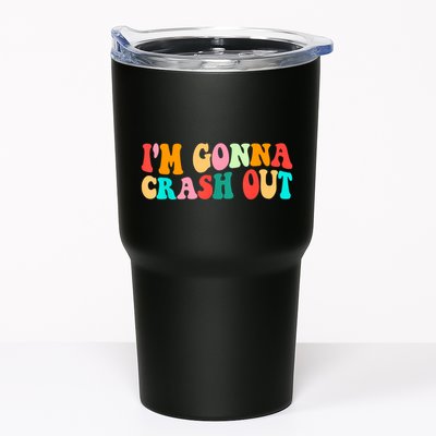 IM Gonna Crash Out Funny Humorous Meme Groovy Tumbler