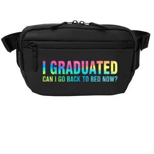 I Graduated Can I Go Back To Bed Now Graduation Student Crossbody Pack