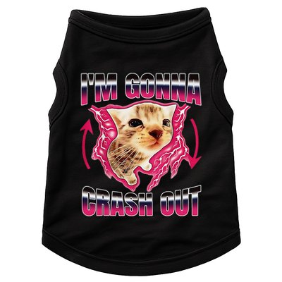 IM Gonna Crash Out Funny Cat Meme Lover Humorous Sarcastic Doggie Tank