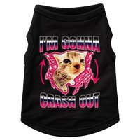 IM Gonna Crash Out Funny Cat Meme Lover Humorous Sarcastic Doggie Tank