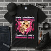 IM Gonna Crash Out Funny Cat Meme Lover Humorous Sarcastic Tall T-Shirt