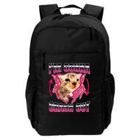 IM Gonna Crash Out Funny Cat Meme Lover Humorous Sarcastic Backpack