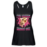 IM Gonna Crash Out Funny Cat Meme Lover Humorous Sarcastic Ladies Essential Flowy Tank
