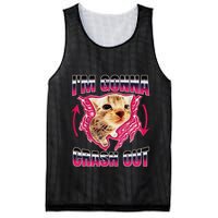 IM Gonna Crash Out Funny Cat Meme Lover Humorous Sarcastic Mesh Reversible Basketball Jersey Tank