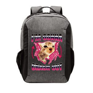 IM Gonna Crash Out Funny Cat Meme Lover Humorous Sarcastic Vector Backpack