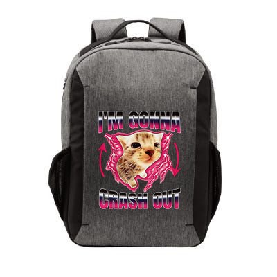 IM Gonna Crash Out Funny Cat Meme Lover Humorous Sarcastic Vector Backpack