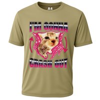 IM Gonna Crash Out Funny Cat Meme Lover Humorous Sarcastic Performance Shirt