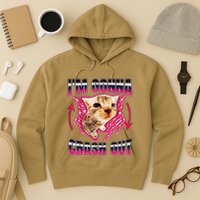 IM Gonna Crash Out Funny Cat Meme Lover Humorous Sarcastic Hoodie