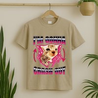 IM Gonna Crash Out Funny Cat Meme Lover Humorous Sarcastic T-Shirt