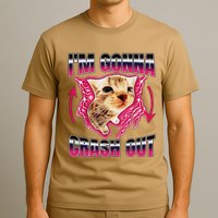 IM Gonna Crash Out Funny Cat Meme Lover Humorous Sarcastic T-Shirt