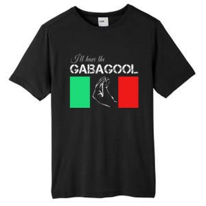 Italiano Gabagool Capicola Italian Slang Italy Flag Tall Fusion ChromaSoft Performance T-Shirt