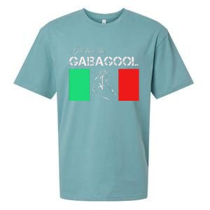 Italiano Gabagool Capicola Italian Slang Italy Flag Sueded Cloud Jersey T-Shirt