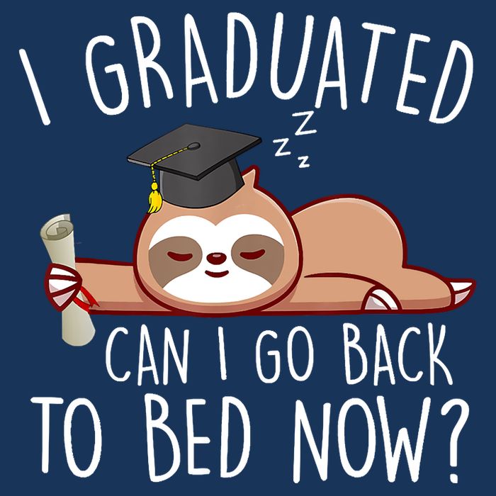 I Graduated Can I Go Back To Bed Now Funny Graduation Infant Baby Jersey Bodysuit