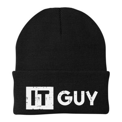 It Guy Computer Information Technology Tech Knit Cap Winter Beanie