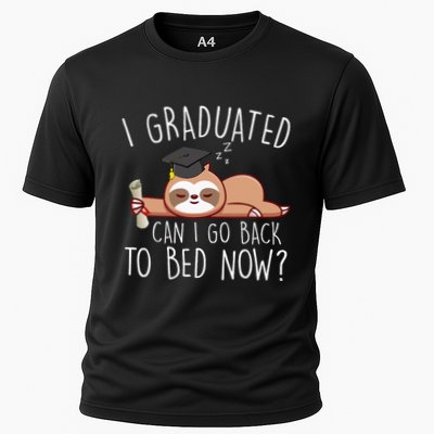 I Graduated Can I Go Back To Bed Now Funny Graduation Performance Shirt