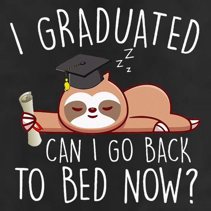 I Graduated Can I Go Back To Bed Now Funny Graduation Trucker Hat