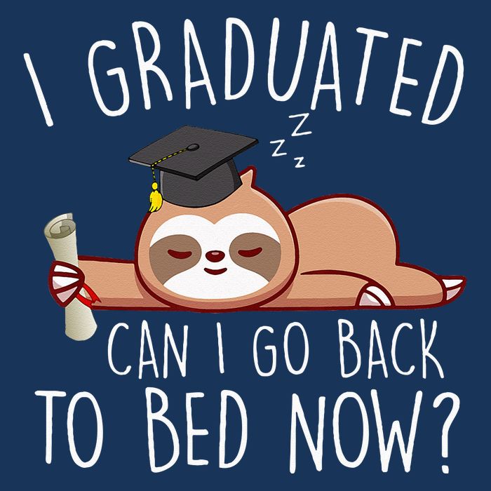 I Graduated Can I Go Back To Bed Now Funny Graduation Infant Baby Jersey Bodysuit
