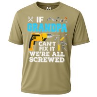 If Grandpa Cant Fix It Were All Screwed Father Day Performance Shirt
