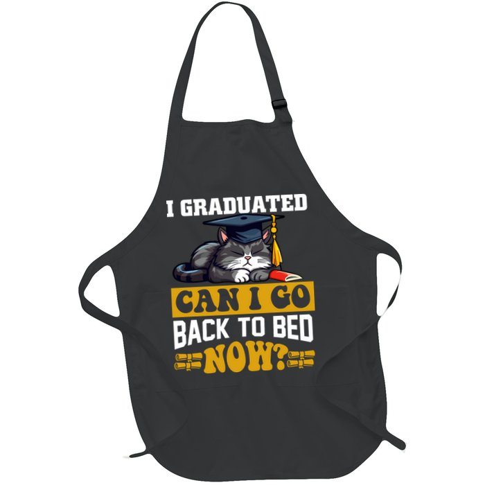 I Graduated Can I Go Back To Bed Now 2024 Graduation Apron