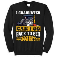 I Graduated Can I Go Back To Bed Now 2024 Graduation Sweatshirt