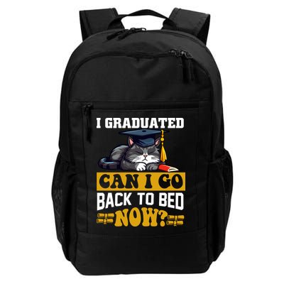 I Graduated Can I Go Back To Bed Now 2024 Graduation Backpack